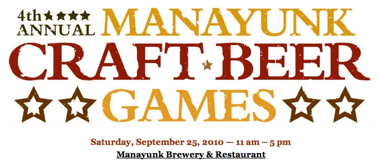 4th Annual Manayunk Craft Beer Games